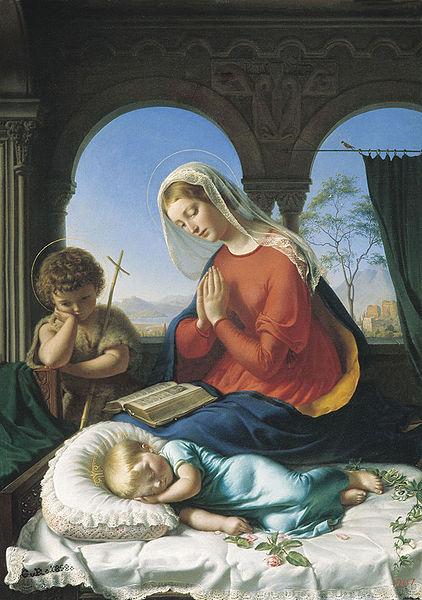 Gerhard Wilhelm von Reutern The Holy Family oil painting image